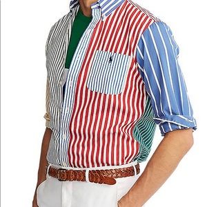Polo Ralph Lauren Poplin Fun Shirt NWT